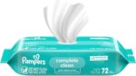 Pampers Baby Wipes, Complete Clean Baby Fresh Scented Wipe, Gently Cleans Head to Toe, 864 Total (12 Flip-Top Packs) - Image 8