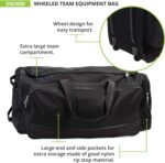 Champion Sports Wheeled Equipment Bag – Large Rolling Sports Gear Bag for Baseball, Football & Travel - Image 4