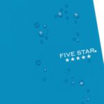 Five Star Spiral Notebooks, 6 Pack, 1 Subject, College Ruled Paper, 7" x 4-3/8", Personal Size, 80 Sheets, Purple, Orange, Green, Blue, Gray, Black (450048A-ECM) - Image 4