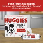 HUGGIES Simply Clean Baby Wipes Flip Lid Packs 704 Wipes Total, White, Unscented, 11 Count - Image 6