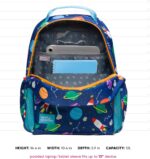Simple Modern Medium Disney Pixar Toddler Backpack for School Girls and Boys | Kindergarten Elementary Kids Backpack | Fletcher Collection | Kids - 15" tall | Pixar Mashup on Blue - Image 4