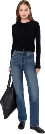 Levi's Womens Ribcage Full Length - Image 2