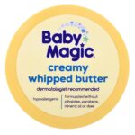 Baby Magic Creamy Whipped Butter, Soft Powder Scent, Helps Keep Skin Feeling Healthy and Baby Soft, Hypoallergenic, 8.4 fl oz. - Image 5