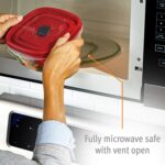 Rubbermaid 2030328 Easy Find Vented Lid Food Storage Container, 3-Cup (4) - Image 3