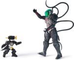 DC Comics Metal Force Brainiac vs Batman Figure Pack | 12-Inch Brainiac with Poseable Tentacles, Exclusive 4-Inch Batman Figure, Pretend Play Gifts for Kids & Collectors Ages 4+ - Image 6