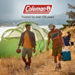 Coleman Montana Camping Tent with Rainfly, Weatherproof Family Tent Sets Up in 15 Mins, Fits Multiple Airbeds - Image 6
