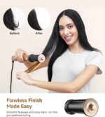 DREAME AirStyle Pro 7-in-1 Hair Styler & High Speed Dryer | Snap-on Attachments for Curling, Smoothing, Volumizing | Fast Drying, Frizz Control, Cool Shot | Luxury Leather Package, 120V Voltage - Image 7