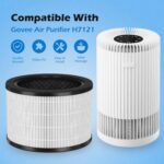 2 Packs H7121101 Replacement Filter Compatible with Govee Air Cleaner Purifier H7121, 3-in-1 Filtration, Activated Carbon and Pre-filter - Image 3
