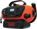BLACK+DECKER Tire Inflator Portable Air Compressor, Air Pump for Inflatables, 3 Modes: Electric Outlet, 12V Car Adapter and Cordless 20V MAX, Battery Sold Separately (BDINF20C) - Image 3