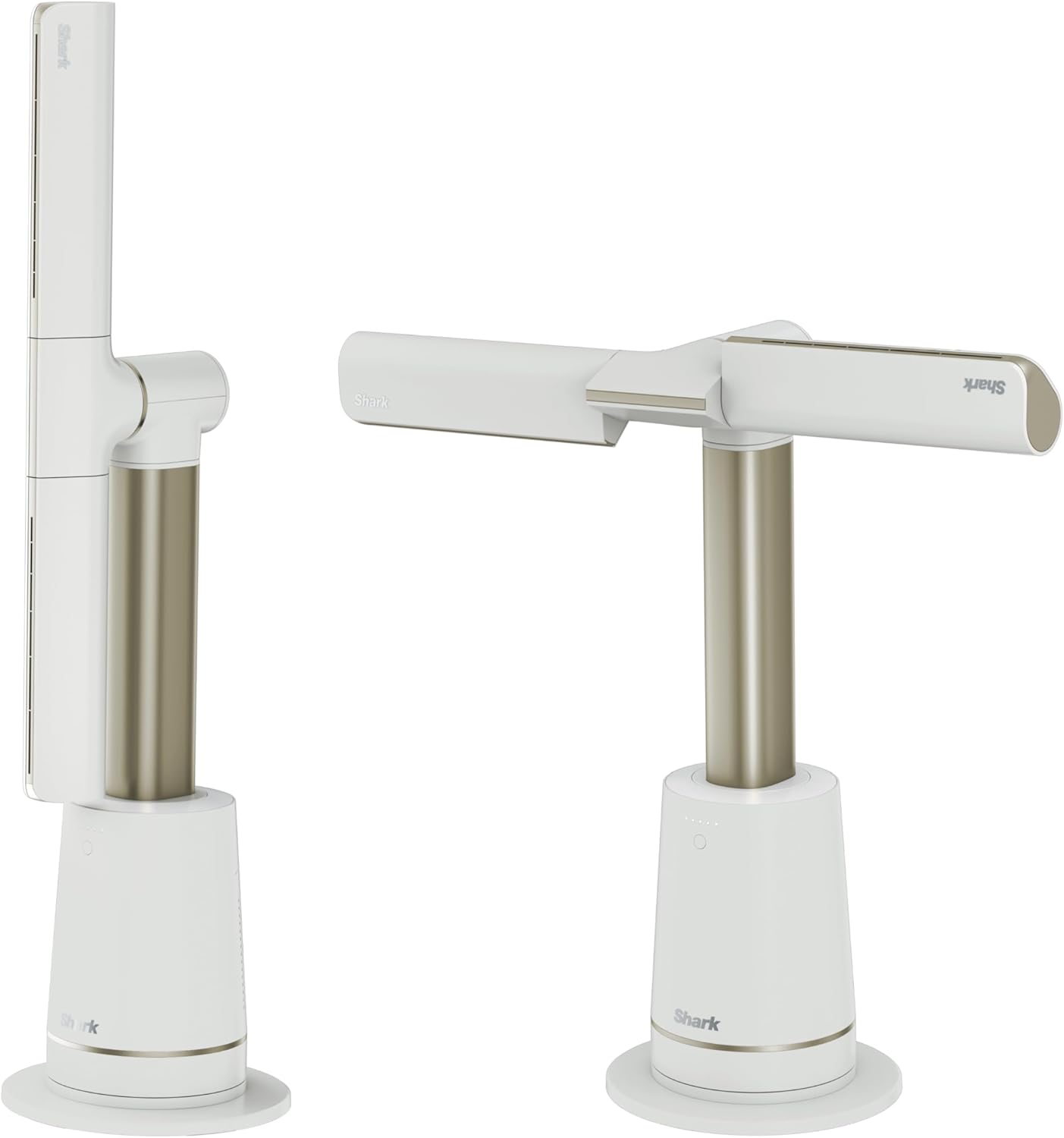 1784260630_Shark-TurboBlade-Fan—Ultra-customizable-bladeless-tower-fan-pivots-twists-oscillates-180°.jpg Shark TurboBlade Fan—Ultra-customizable bladeless tower fan, pivots, twists, oscillates 180°, circulates and propels air, 10 noise levels + 10 speeds, easy to clean, dove, TF202SWH - Image 1