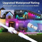 3 Set 10FT Extension Cable for Govee Permanent Outdoor Lights Series, IP68 Waterproof Extension Cord for Govee H705A H705B H705C, H705D H705E H705F, H706A H706B H706C, H805A H805B H805C - Image 4