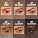 Maybelline Brow Inserts Eyebrow Pen, Micro Needle Shaped 2-In-1 Dual-Ended Brow Makeup Pen and Gel, Water-Resistant, Smudge Proof for Up to 36-HR Wear, Ash Brown - Image 5