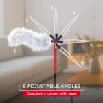 O-Cedar Flex & Catch Heavy Duty Dusting Kit with 15 Disposable Duster Refills | New & Improved Model | Extendable 3 Ft Handle with Stay-On Duster Hook | Traps 3X More Dust Than Feather Dusters - Image 5