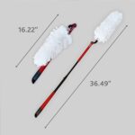 O-Cedar Flex & Catch Heavy Duty Dusting Kit with 15 Disposable Duster Refills | New & Improved Model | Extendable 3 Ft Handle with Stay-On Duster Hook | Traps 3X More Dust Than Feather Dusters - Image 7