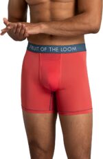 Fruit of the Loom Men's Getaway Boxer Briefs, Lightweight Breathable Fabric, Quick Dry & Odor Control - Image 5