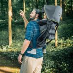 Chicco SmartSupport Aluminum Frame Backpack Carrier, Lightweight Baby Backpack Carrier, Solar/Grey - Image 3