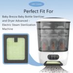 Dryer Advanced HEPA Filter Compatible with Baby Brezza Baby Bottle Dryer Advanced and Baby Brezza Baby Bottle Washer, 4 Pack - Image 3