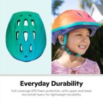 Schwinn Classic Bike Helmet for Kids, Purple Polkadots, Helmet for Kids Ages 1-3, Ultra Lightweight, Adjustable Dial, Full Coverage with Vented Airflow, Infant and Toddler Bike Helmet - Image 3