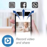 VTech RM7764-2HD Smart WiFi Baby Monitor with 2 Cameras, 1080p HD Video, 360° Pan & Tilt, 10x Zoom, 7" HD Parent Unit, Night Vision, Soothing Sounds, 2-Way Talk, Temperature & Motion Detection - Image 6