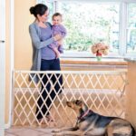 Evenflo Expansion Walk-Thru Room Divider Baby Gate (Natural Wood) - Image 4