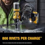 DEWALT 20V MAX XR Cordless Rivet Tool, 3/16", Bare Tool Only (DCF403B) - Image 5