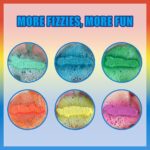 Hot Wheels 6 Piece Bath Bombs for Kids, Bubble Gum Scented, Bath Toys for Kids, Ages 3+, by Townley Girl - Image 3