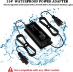 36V Waterproof Power Supply for Govee Permanent Outdoor Lights Only Compatible with Govee H705A H705B H705C Power Adapter Cord (not Compatible with grooved 3-pin connectors) - Image 5