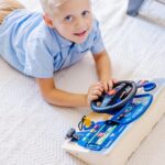 Melissa & Doug Vroom & Zoom, Interactive Wooden Dashboard, Racing Car Steering Wheel Toy, Lights & Sounds, Preschool Learning Toys for Girls & Boys 3+ - FSC Certified - Image 7