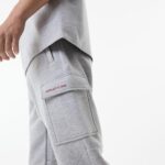 Everlast Mens Cargo Track Pants | Sweatpants for Men with Pockets, Fleece Joggers, Workout & Lounge Track Pants - Image 3