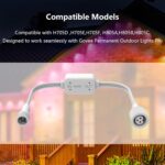 White Driver Module Signal Booster | for Govee Permanent Outdoor Lights Pro H705D/E/F, H805A/B/C (Please note: The output is a three-hole female connector) - Image 3