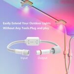 White Driver Module Signal Booster | for Govee Permanent Outdoor Lights Pro H705D/E/F, H805A/B/C (Please note: The output is a three-hole female connector) - Image 4