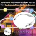 White Driver Module Signal Booster | for Govee Permanent Outdoor Lights Pro H705D/E/F, H805A/B/C (Please note: The output is a three-hole female connector) - Image 7