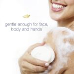 Dove Beauty Bar Gentle Cleanser for Softer and Smoother Skin with 1/4 Moisturizing Cream White More Moisturizing than Bar Soap, 3.75 oz, 14 Bars - Image 3