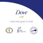 Dove Beauty Bar Gentle Cleanser for Softer and Smoother Skin with 1/4 Moisturizing Cream White More Moisturizing than Bar Soap, 3.75 oz, 14 Bars - Image 6