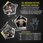 ihuan Ventilated Weight Lifting Gym Workout Gloves with Wrist Wrap Support for Men & Women, Full Palm Protection, for Weightlifting, Training, Fitness, Hanging, Pull ups - Image 5