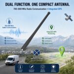 Zeadio Antenna for Motorola APX6000, GPS High Gain Antenna for APX 1000/4000/6000/7000/8000XE & SRX 2200 Two-Way Radios (1 Pcs) - Image 3
