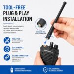 Zeadio Antenna for Motorola APX6000, GPS High Gain Antenna for APX 1000/4000/6000/7000/8000XE & SRX 2200 Two-Way Radios (1 Pcs) - Image 5