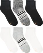 Hanes Women's Socks, Lightweight Breathable Socks, No Show and Super No Show, 6-Pack - Image 3