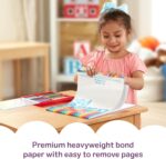 Melissa & Doug Drawing Paper, Sketch Pad, 3-Pack Bundle for Coloring, Writing or Painting (9 x 12 inches) - 50 Sheets Each, Kids Drawing Pad & Art Supplies for Kids Ages 3+ - FSC Certified - Image 3