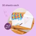 Melissa & Doug Drawing Paper, Sketch Pad, 3-Pack Bundle for Coloring, Writing or Painting (9 x 12 inches) - 50 Sheets Each, Kids Drawing Pad & Art Supplies for Kids Ages 3+ - FSC Certified - Image 4