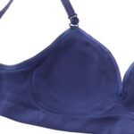 Hanes Women's Wireless T-Shirt Bra, Comfy Support Lightweight Lounge Bra, Convertible Straps - Image 5