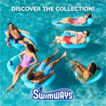 SwimWays Baby Spring Float, Baby Pool Float with Canopy, Swim Training PFD, Swimming Pool Accessories for Babies and Toddlers 9-24 Months, Mermaid - Image 6