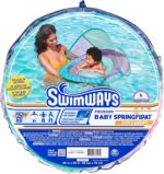 SwimWays Baby Spring Float, Baby Pool Float with Canopy, Swim Training PFD, Swimming Pool Accessories for Babies and Toddlers 9-24 Months, Mermaid - Image 7