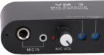 ASHATA Microphone Preamp, Microphone Preamplifier Mic Preamp with Ducking Mic Gain Booster, XLR 6.35mm 3.5mm Input, for Broadcast Conference KTV - Image 6