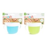 Munchkin® Snack™ Catcher Toddler Snack Cups, 4 Pack, Blue/Green - Image 3