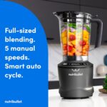 nutribullet SmartSense 5-speed, full-size blender, 1400 Watt- Gunmetal Gray - Image 2