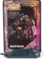 DC Comics Metal Force Batman Transforming Action Figure | 4-Inch Mini Figure to 6-Inch Armored Character, Built-In Blaster, Pretend Play Gifts for Kids & Collectors Ages 4+ - Image 6