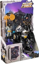 DC Comics Metal Force Batman Transforming Action Figure | 4-Inch Mini Figure to 6-Inch Armored Character, Built-In Blaster, Pretend Play Gifts for Kids & Collectors Ages 4+ - Image 7