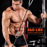 Gym Cable Extension, 10" Cable Machine Extension Compatible with Bowflex Home Gym Machine, Fitness Cable Extension Home Gym Cable Machine Attachment for LAT/Tricep Pull Down (2pcs) - Image 6