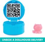 Gabby's Dollhouse, Purr-ific Pool Playset with Gabby and Mercat Figures, Color-Changing Mermaid Tails and Pool Accessories Kids Toys for Ages 3 and Up - Image 5